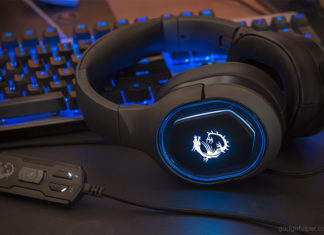 MSI Immerse GH50 Review – Virtual 7.1 Vibrating Gaming Headset. MSI GH50 gaming Headset Review